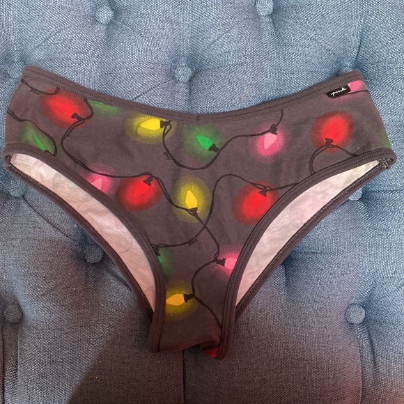 2 PINK Christmas Bikini and Cheekster Style Underwear - Picture 5 of 7